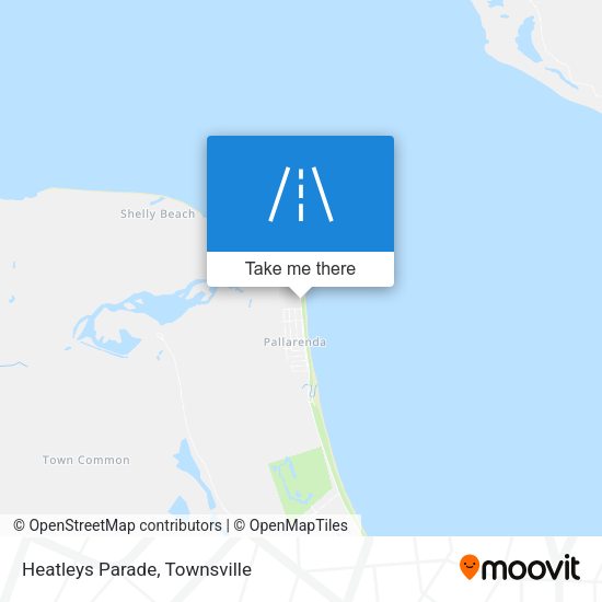 Heatleys Parade map