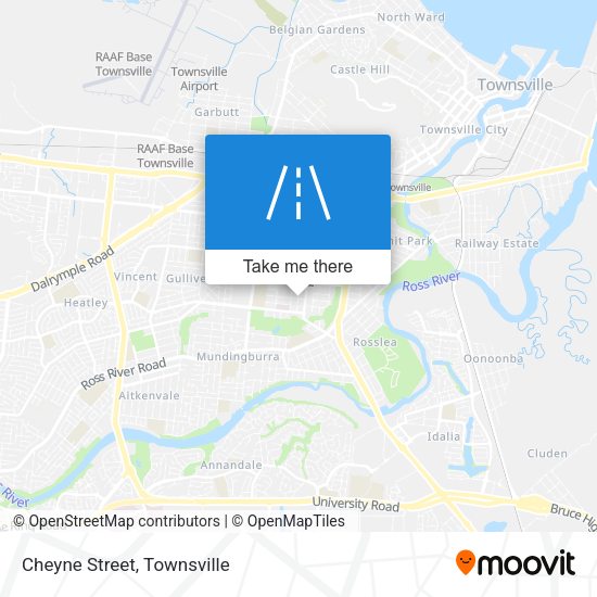 Cheyne Street map