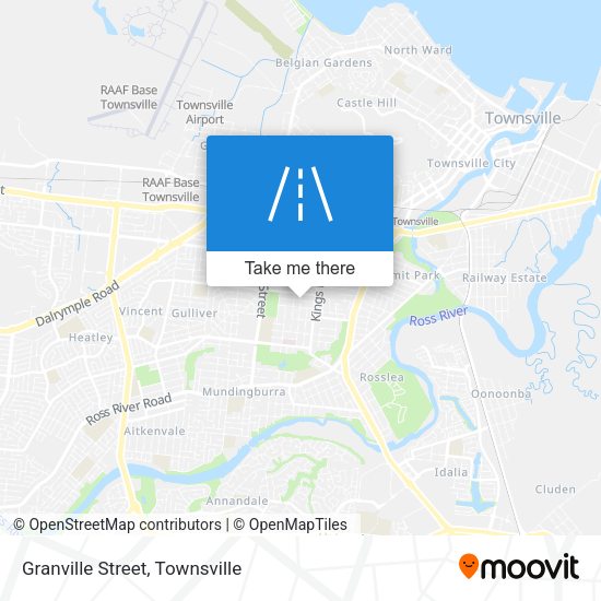 Granville Street map