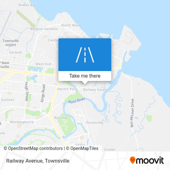 Railway Avenue map
