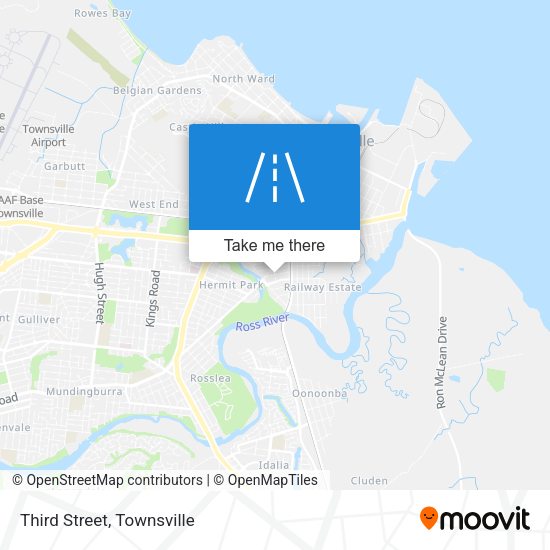 Third Street map