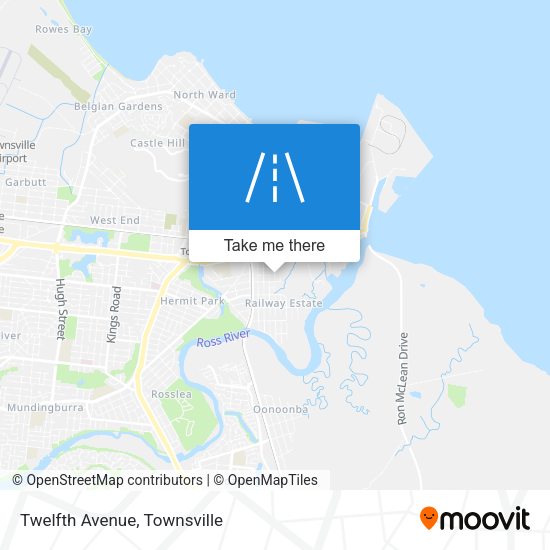 Twelfth Avenue map