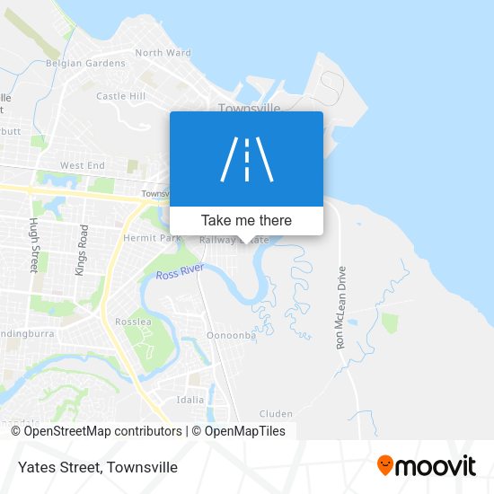 Yates Street map