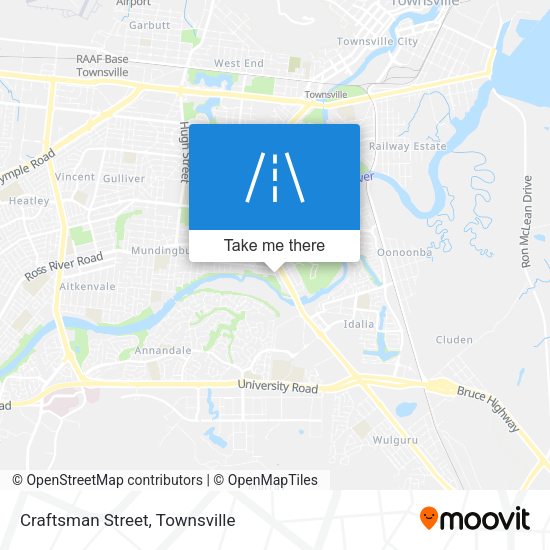 Craftsman Street map