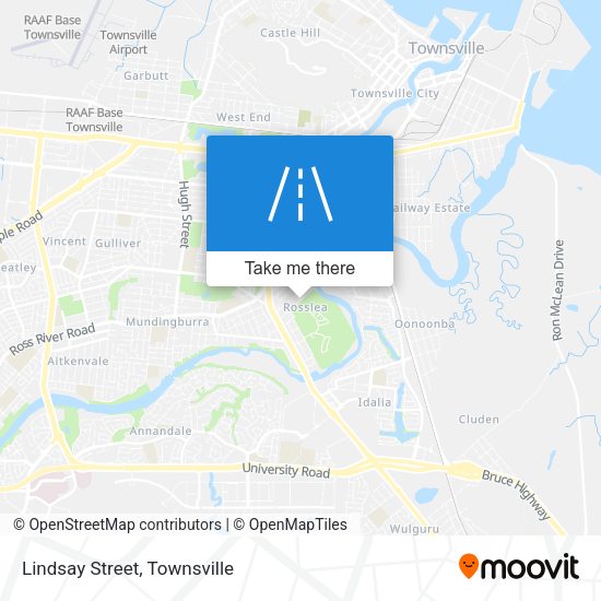Lindsay Street map