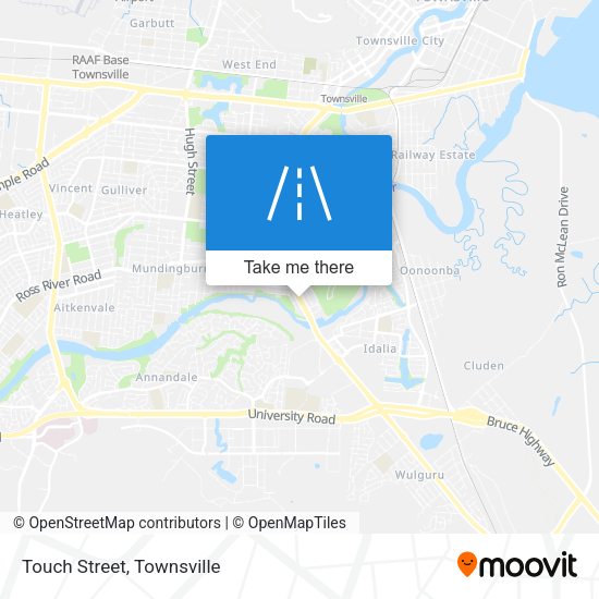 Touch Street map