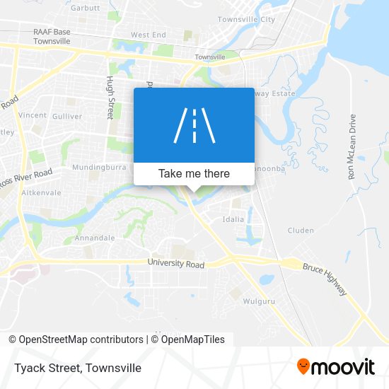 Tyack Street map