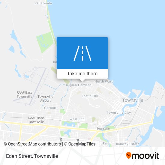 Eden Street map