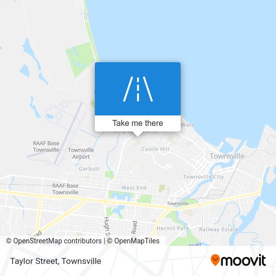 Taylor Street map