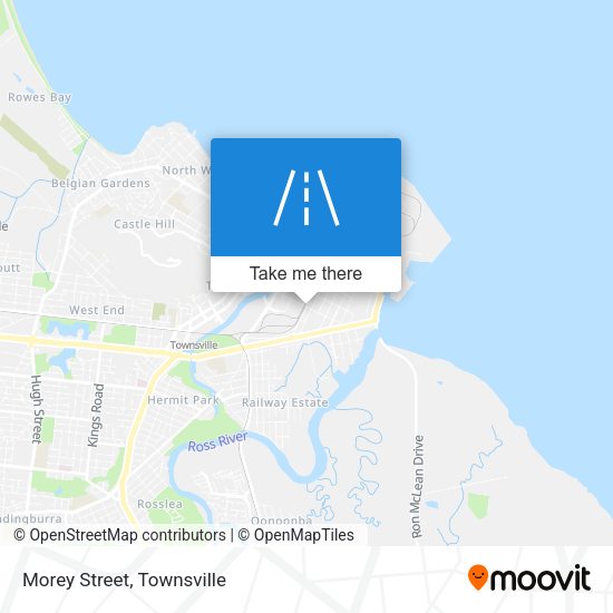 Morey Street map