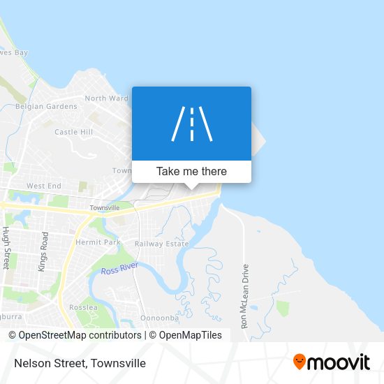 Nelson Street map