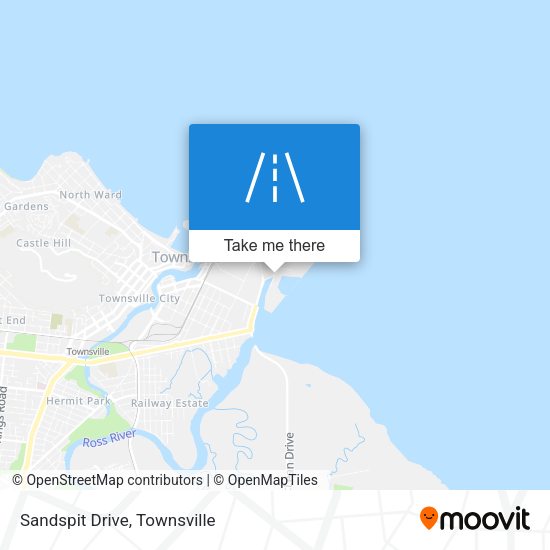 Sandspit Drive map