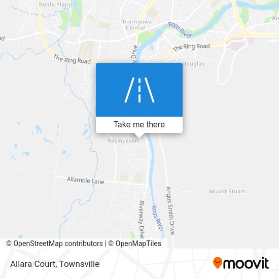 Allara Court map