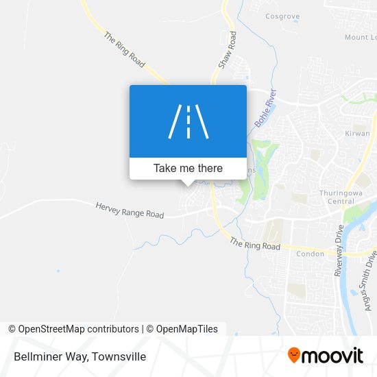 Bellminer Way map