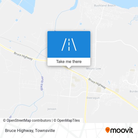 Bruce Highway map