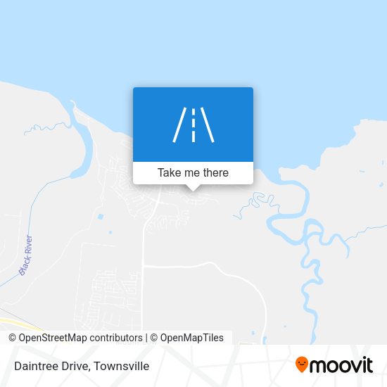 Daintree Drive map