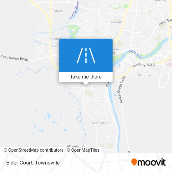 Eider Court map
