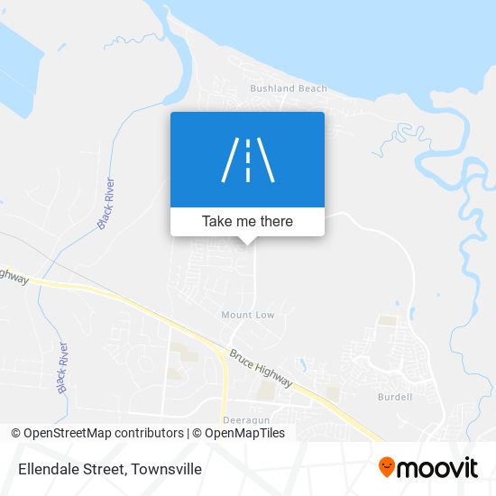 Ellendale Street map