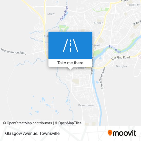 Glasgow Avenue map