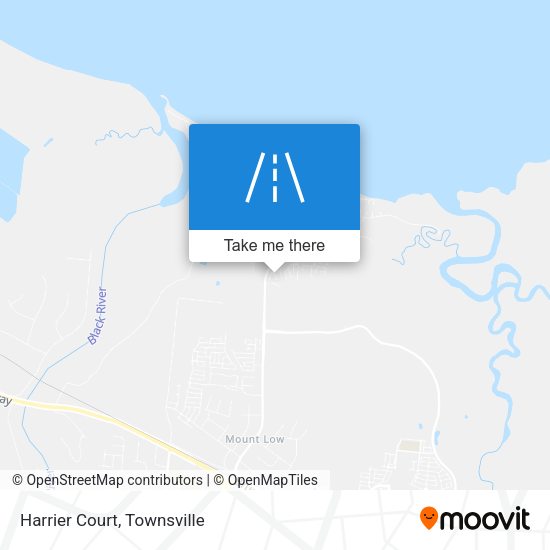Harrier Court map