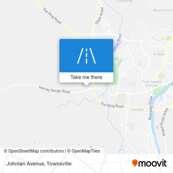 Johnlan Avenue map