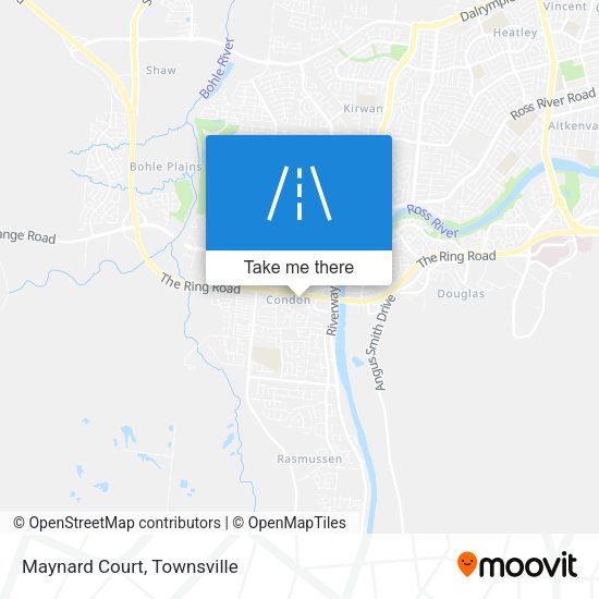 Maynard Court map