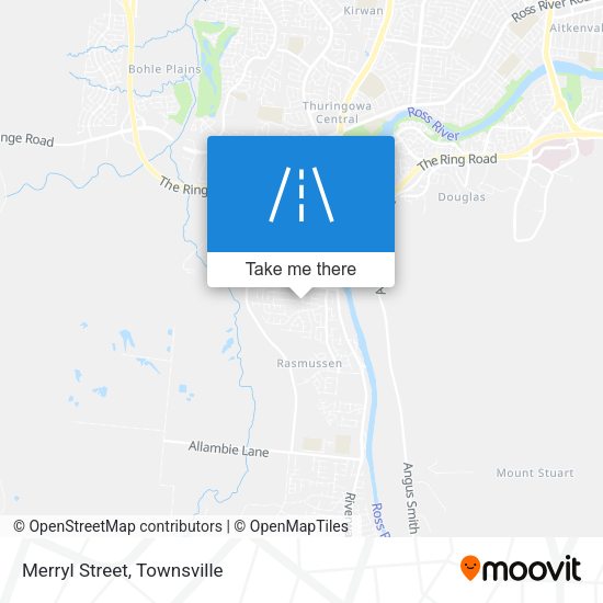 Merryl Street map
