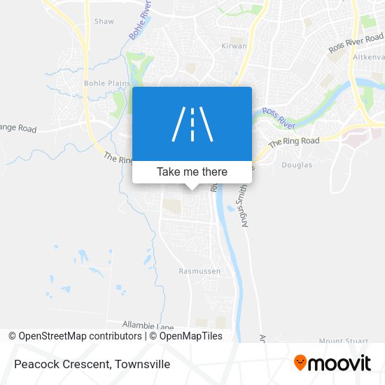 Peacock Crescent map