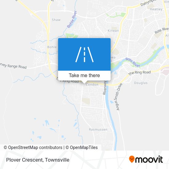 Plover Crescent map