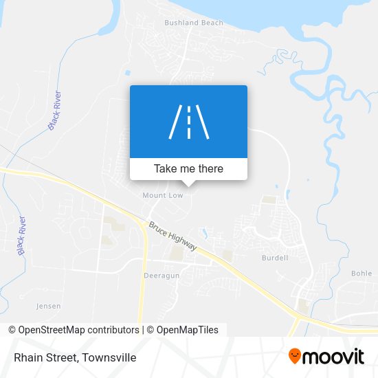 Rhain Street map