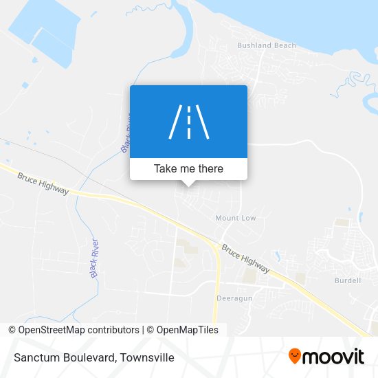 Sanctum Boulevard map
