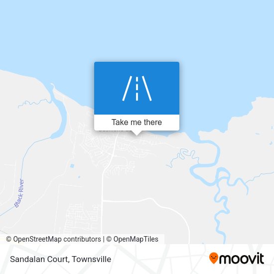 Sandalan Court map