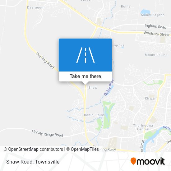 Shaw Road map