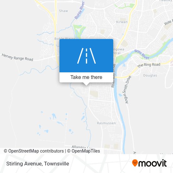 Stirling Avenue map