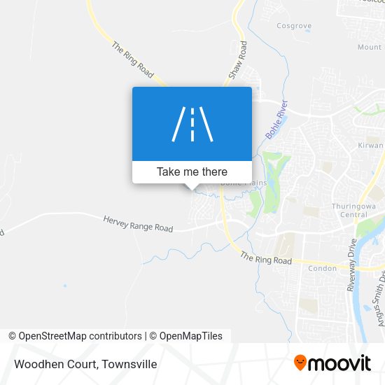 Woodhen Court map