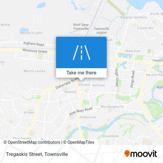 Tregaskis Street map