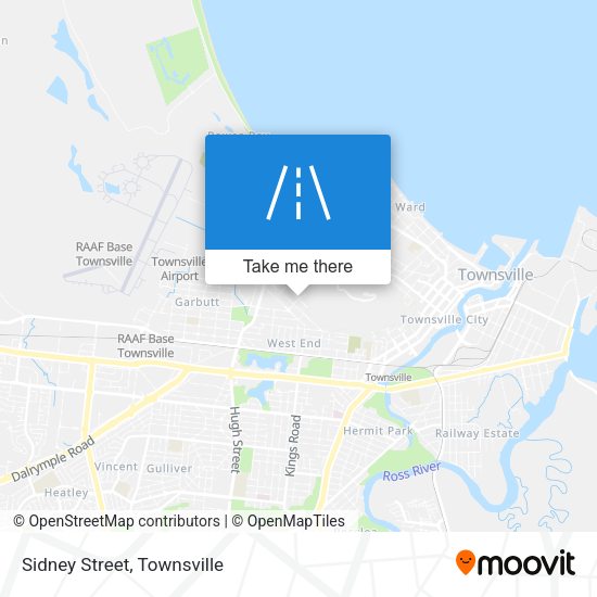 Sidney Street map