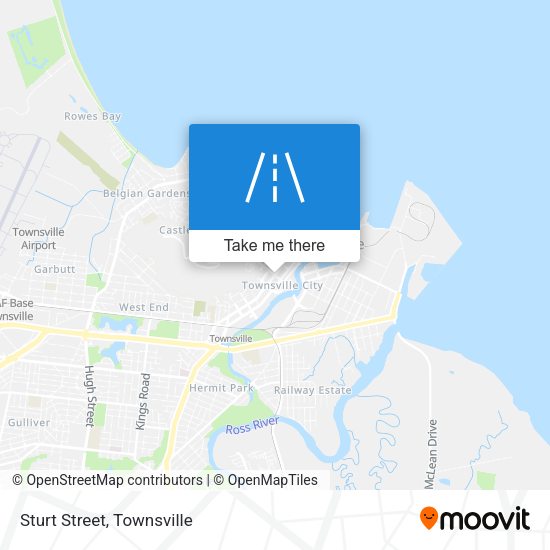 Sturt Street map
