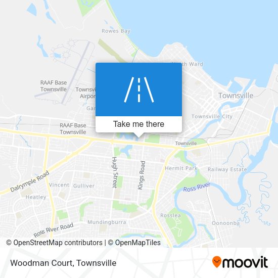 Woodman Court map