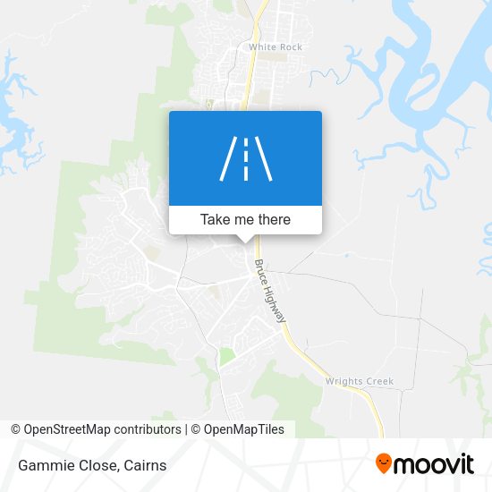 Gammie Close map