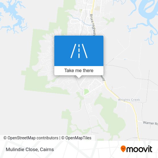 Mulindie Close map