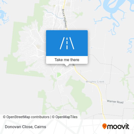 Donovan Close map