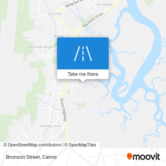 Bronson Street map