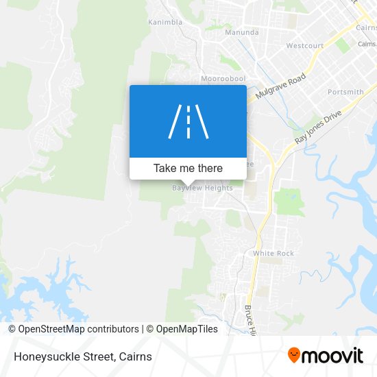 Honeysuckle Street map