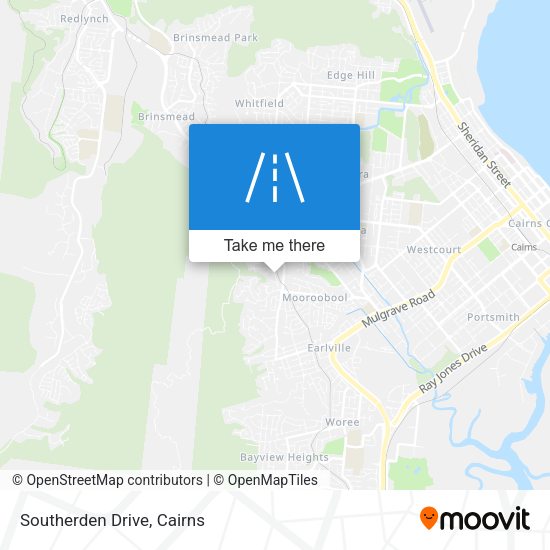 Southerden Drive map