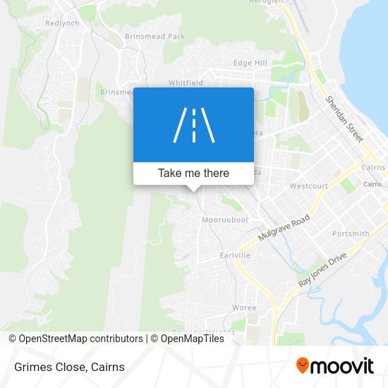 Grimes Close map