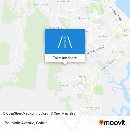 Bauhinia Avenue map