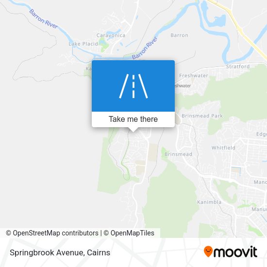 Springbrook Avenue map