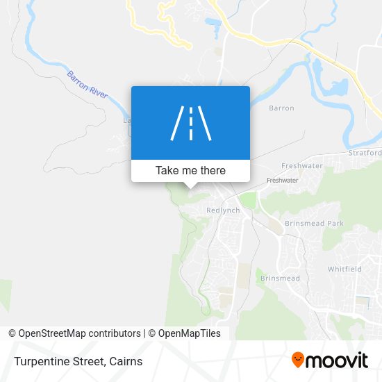 Turpentine Street map