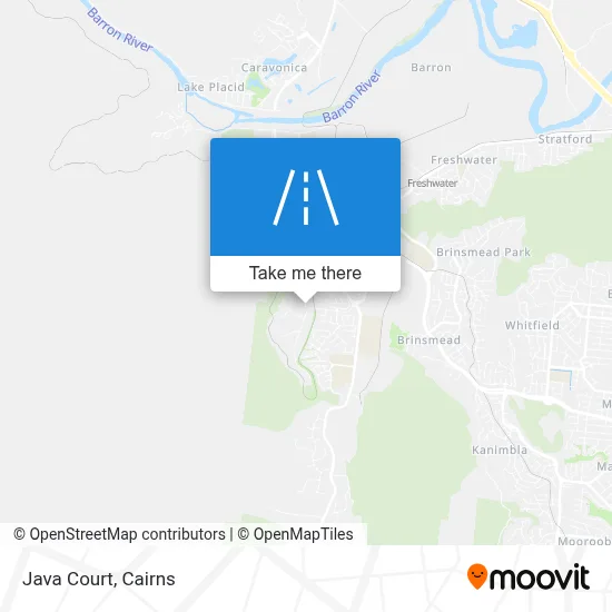 Mapa Java Court